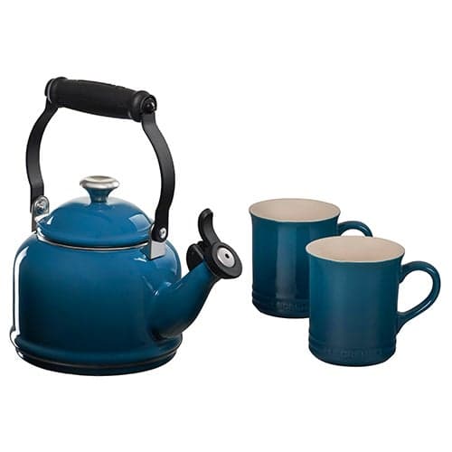 Le Creuset - Demi Kettle & Mug Set Deep Teal